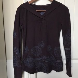 Eddie Bauer Thermal Hoodie Top